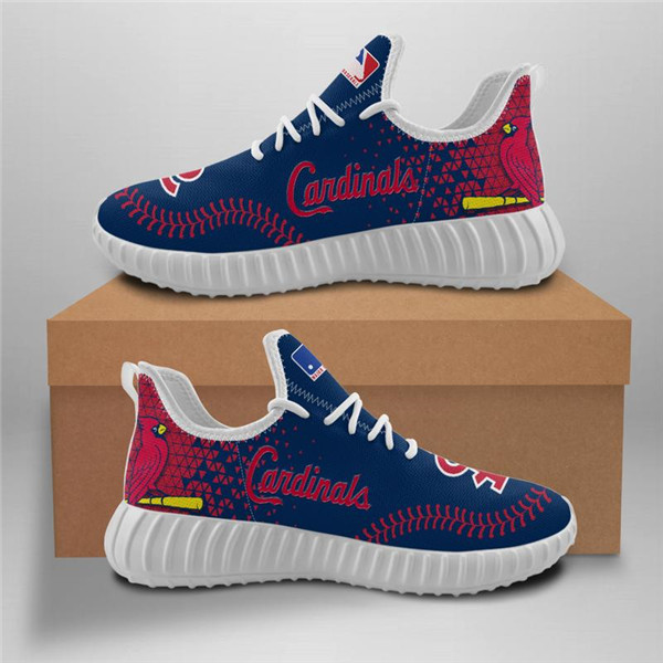 Women's St.Louis Cardinals Mesh Knit Sneakers/Shoes 006